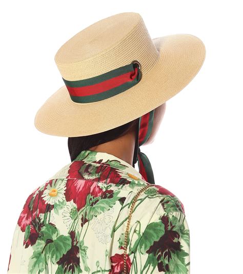 gucci invite stamp hat|gucci straw hats.